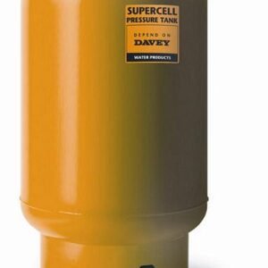 Davey Freestanding Steel Captive Supercell 100P Pressure Tank 100L